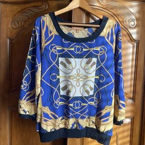 Multi Design/ Multi Color Blouse (ELLEN TRACY)